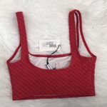 Free People Solid & Striped Swim Jamie Longline Bikini Top Photo 4