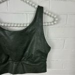 Aerie Offline by Green High Shine Sports Bra Crop Size S Photo 3