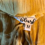 Blush Mustard Yellow Medium Romper Photo 2