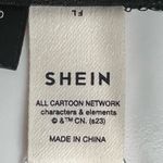 Cartoon Network  Powerpuff Girls Sequined Buttercup Sheer Black Mesh Crop Shirt 4 Photo 5