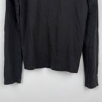 ZARA  Black Lightweight Long Sleeve Crew Neck T-shirt Top Size Small Photo 2