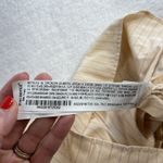 ZARA XXL Babydoll Cami Tank Top Pleated V-Neck Whimsy Romantic Striped Festival Photo 9