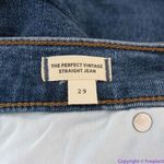 Madewell NEW Perfect Vintage Straight Jean in Bright Indigo Wash, 29 Photo 14