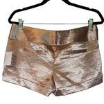 Charlotte Russe Metallic Rose Gold Shorts | Size 8 | NWT Photo 6