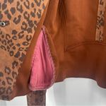 Anthropologie MARRAKECH x Jacket Size Small Marni Leopard Moto Animal Print Zip Photo 11