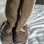 Skechers  Brown Winter Boots with Cream Trim Photo 2