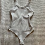 Wild Fable White Tank Bodysuit Photo 0