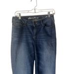 Eddie Bauer  Women's Size 4 Slightly Curvy‎ Medium Wash Straight Jeans Photo 1