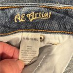 American Eagle AEO Outfitters Artist Denim Bermuda Shorts Medium Wash 10 Regular Photo 8