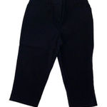 Style & Co Style & Co. Womens Stretch Blended Twill Chino Capri Casual Pants Black Size 6 Photo 0
