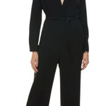 Babaton New Aritzia  Innovator Black Straight Leg Jumpsuit‎ Size 4 Photo 0