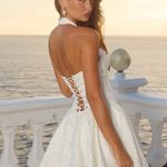 RUNAWAY THE LABEL AMITY V NECK CORSET MINI DRESS Photo 3