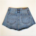 Carmar Sahara Beasley Double Waist Front Zip Denim Skirt Size 2 Photo 8