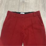 ALC Frank A.L.C. Red Business Trousers Pants Photo 2