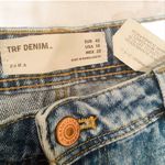 ZARA ✨ Trf Premium Wash Ripped Denim Shorts ✨ Photo 3