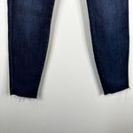 AYR  Jeans Womens 26 x 26 The Riser Skinny Raw Hem Dark Wash Blue Stretch Photo 2