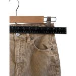American Eagle  Tan Stretch Mom Straight Corduroy Pant Size 2 Regular Photo 6