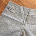 BCX  Cropped Pinstripe Pants Juniors Size 7 Photo 1
