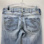 Silver Jeans  Lola distressed lace layered Low rise flare jeans Y2K size 30x33 Photo 3