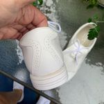 FootJoy White Leather Fringe Brogues Size 10 Photo 3