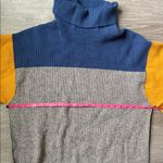 Free People Softly Structured Color Block Sweater Large Photo 6