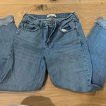 Abercrombie & Fitch Abercrombie Mid-Rise Jeans Straight Curve Love Photo 0