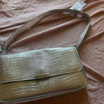 Kendall + Kylie  silver snakeskin bag  Photo 1