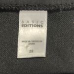 Basic Editions Solid Black Swimsuit Tankini Top Halter Tie Neck Plus Size 20 Photo 3