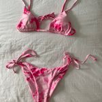 Zaful bright pink tie dye bikini Photo 0