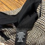 Alice + Olivia classic afterglow Virgin wool blend Houndstooth pleated trouser 0 Photo 7