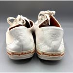 Tommy Bahama Tommy Bahama Relaxology White Mesh Leather Sneakers 9.5 Lightweight Comfort Photo 2