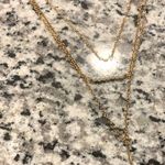 Layered Necklace Dipped In Gold ! So Pretty! Photo 0