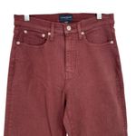 Lucky Brand  Hi-Rise Ankle Maroon Denim Jeans Size 29 Photo 1