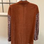 Corduroy rust animal shackle color block NWOT Brown Size XL Photo 6