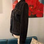 LRL Lauren Jeans Co. Ralph Lauren Dark Wash Jean Jacket Size S Small EUC Green Photo 2