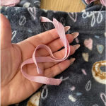 secret treasures 💥 Women's Plush Cuffed Pajama Pants M Photo 4