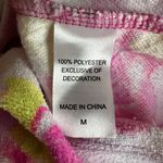 Betsey Johnson Hooded Dress Coverup Terrycloth Roses Pink Soft Girly Pullover Photo 6