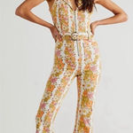 Show Me Your Mumu Jacksonville Cropped Floral Jumpsuit Groovy Bloom Photo 0