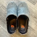 Dansko  XP Clog Blue Lace Pattern Size 39 US 9 **flawed** Nurse Slip Resistant Photo 1