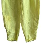 Free People FP Movement Women’s XS Yellow Mesmerize Me Solid Pants OB1754242 Photo 4