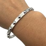 Kate Spade New York Bangle Bracelet Silver Tone Photo 0