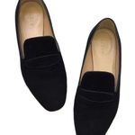 J.Crew nwob  Georgia black suede penny loafers 7.5 Photo 0