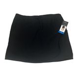 Eddie Bauer NWT  Sporty Black Tulip Hem Skort with Inner Shorts Photo 4