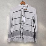 Derek Lam  10 Crosby Striped Flannel Ruffle Blouse‎ NWT Sz 2 $325 MSRP Photo 3