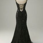 Black Sparkling Dress Size 4 Photo 1