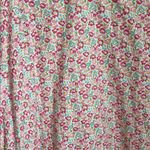 Storia White with Pink Blue Floral Pattern Babydoll Dress Photo 4