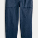 Sonoma  Goods For Life Pants Size S Blue Straight Leg Women’s Utility Pockets NWT Photo 0