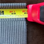 Geoffrey Beene  Sport Stretch Crop Low Rise Black/White Houndstooth Print Sz 12S. Photo 11