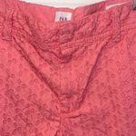Gap  Womens Eyelet Cotton 3" Inseam City‎ Shorts Salmon Pink Size 6 Photo 1