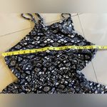 Urban Outfitters Ecote Halter Dress Womens Size XS Black White Lace Lined Stretch Fit & Flare Photo 10